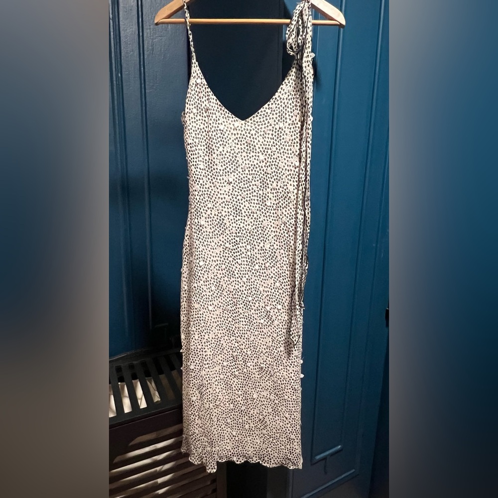 Cory Lynn Calter leopard print & sequin Dress